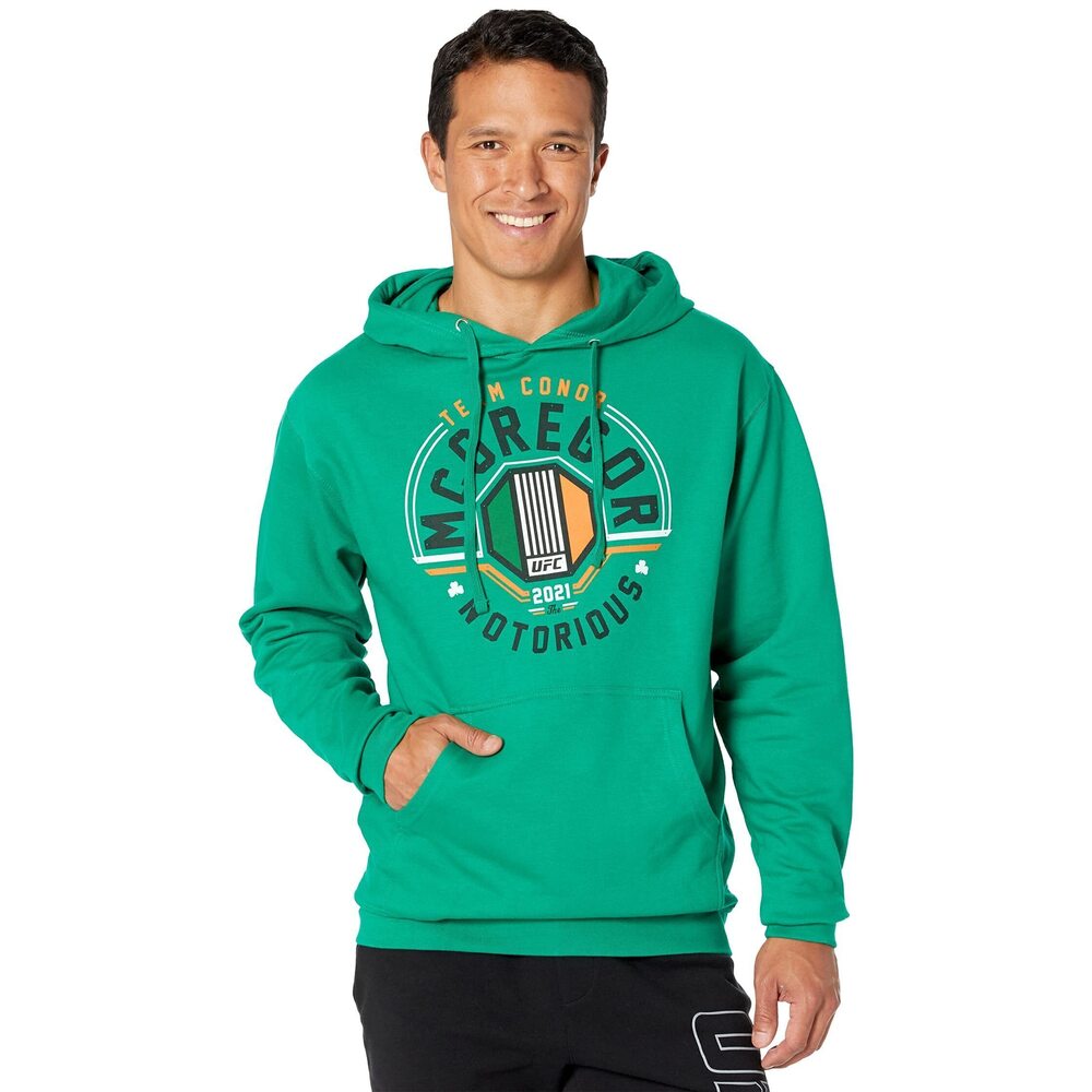 UFC Team Conor McGregor Arch Hoodie Kelly Green SM
